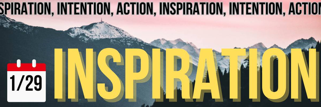 Inspiration, Intention, Action - The ADHD Project Newsletter 1/29